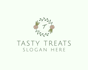 Floral Event Styling Lettermark logo design