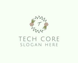 Floral Event Styling Lettermark logo design