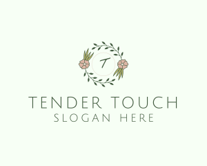 Floral Event Styling Lettermark logo design