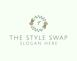 Floral Event Styling Lettermark logo design