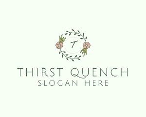 Floral Event Styling Lettermark logo design