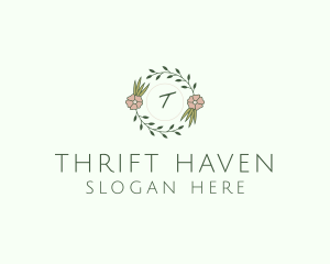 Floral Event Styling Lettermark logo design