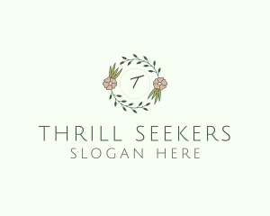 Floral Event Styling Lettermark logo design