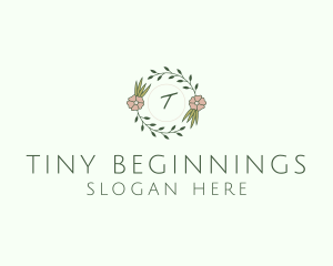 Floral Event Styling Lettermark logo design