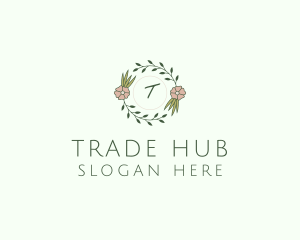 Floral Event Styling Lettermark logo design