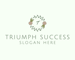 Floral Event Styling Lettermark logo design