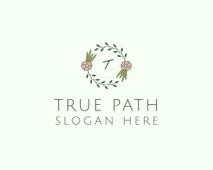 Floral Event Styling Lettermark logo design