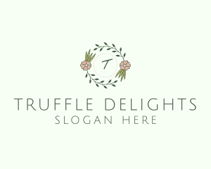 Floral Event Styling Lettermark logo design