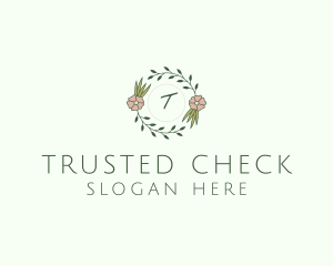 Floral Event Styling Lettermark logo design