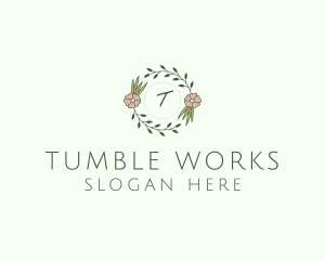 Floral Event Styling Lettermark logo design