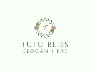 Floral Event Styling Lettermark logo design