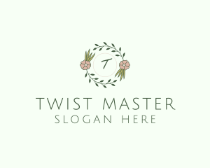 Floral Event Styling Lettermark logo design