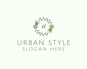 Floral Event Styling Lettermark logo design