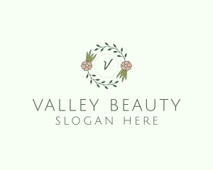 Floral Event Styling Lettermark logo design