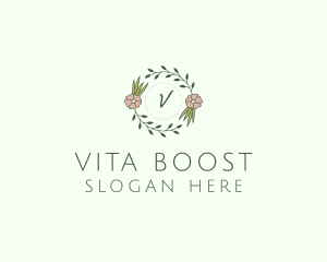 Floral Event Styling Lettermark logo design