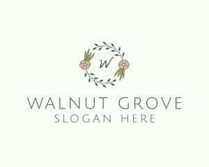 Floral Event Styling Lettermark logo design