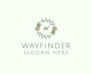 Floral Event Styling Lettermark logo design