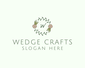 Floral Event Styling Lettermark logo design