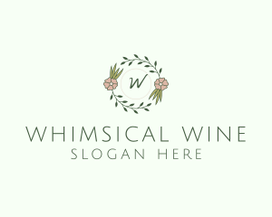 Floral Event Styling Lettermark logo design