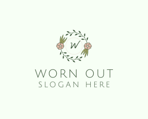 Floral Event Styling Lettermark logo design