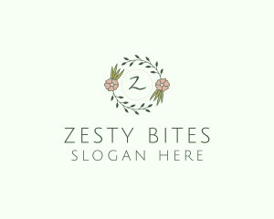 Floral Event Styling Lettermark logo design