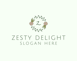 Floral Event Styling Lettermark logo design