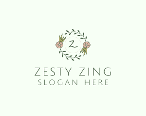 Floral Event Styling Lettermark logo design