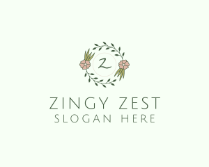 Floral Event Styling Lettermark logo design