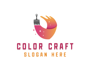 Painting Paint Brush logo