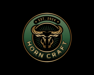 Wild Bull Horn logo design