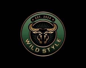 Wild Bull Horn logo design