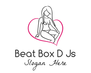 Beautiful Sexy Woman Logo