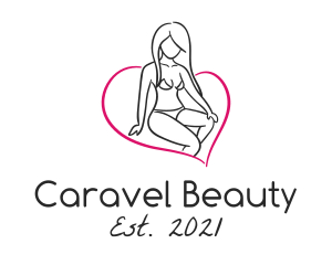 Beautiful Sexy Woman logo design