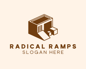 Storage Ramp Warehouse logo design