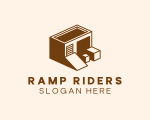 Storage Ramp Warehouse logo design