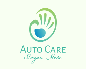 Natural Eco Hand Wash logo design