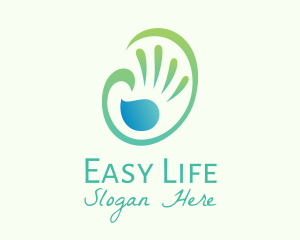 Natural Eco Hand Wash logo design