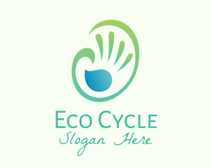 Natural Eco Hand Wash logo design