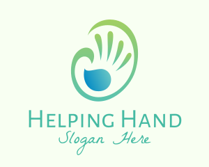 Natural Eco Hand Wash logo design