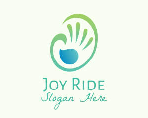 Natural Eco Hand Wash logo design