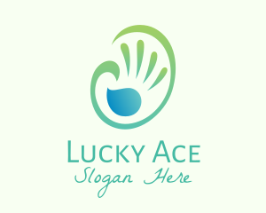 Natural Eco Hand Wash logo design