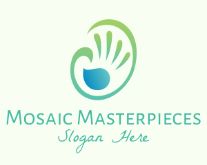 Natural Eco Hand Wash logo design