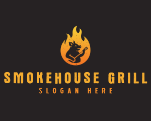 Pork Barbecue Grill logo