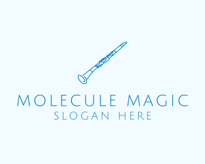 Clarinet Musical Instrument logo design