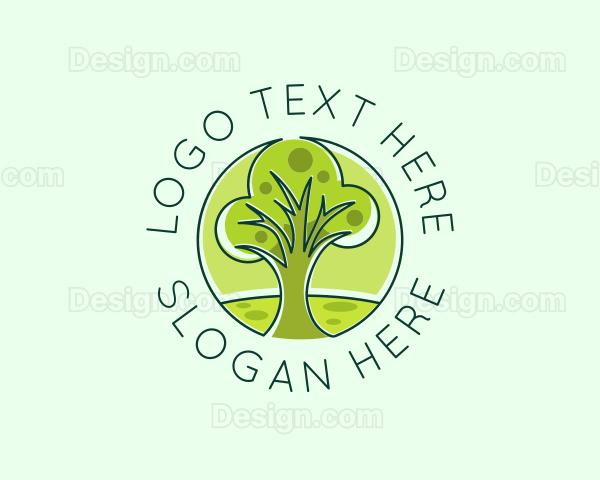 Eco Park Tree Logo