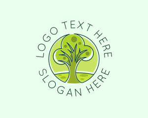 Eco Park Tree logo