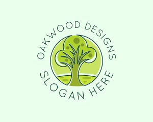 Eco Park Tree logo design