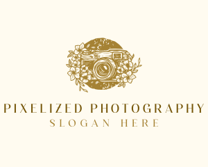 Retro Photography Camera logo design