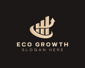 Finance Growth Graph Investment logo design