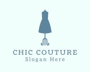 Fashion Couturier Mannequin logo design